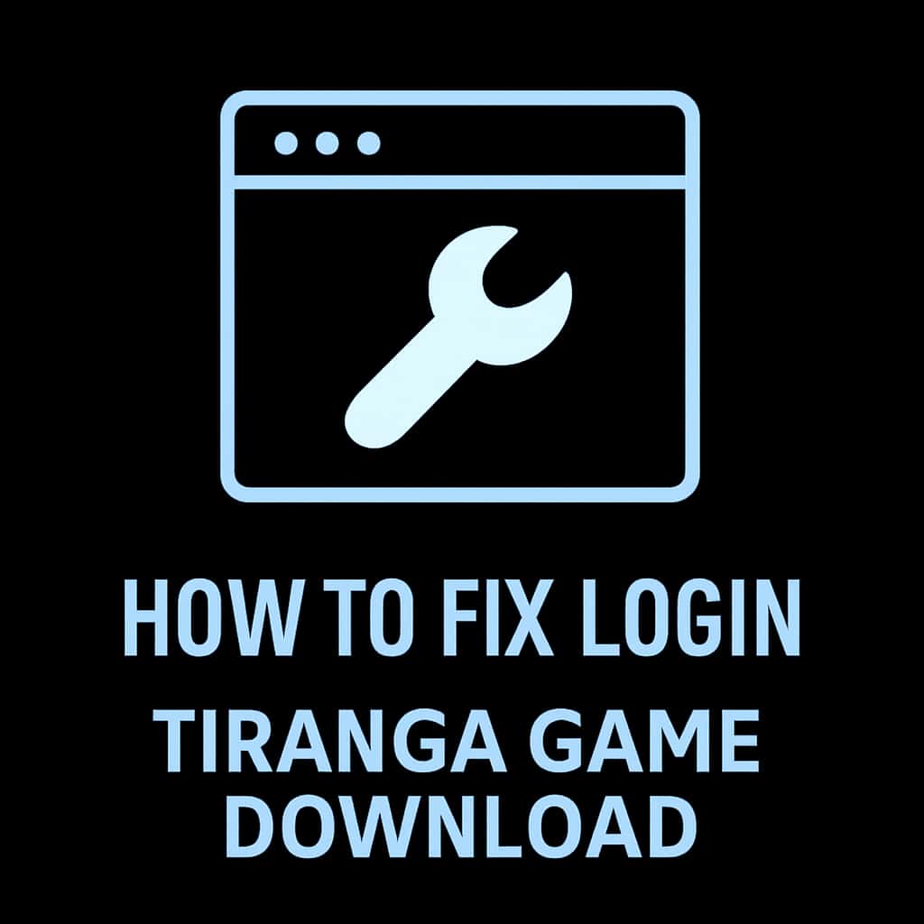 A professional badge illustrating support for fixing login issues in Tiranga Game Download.