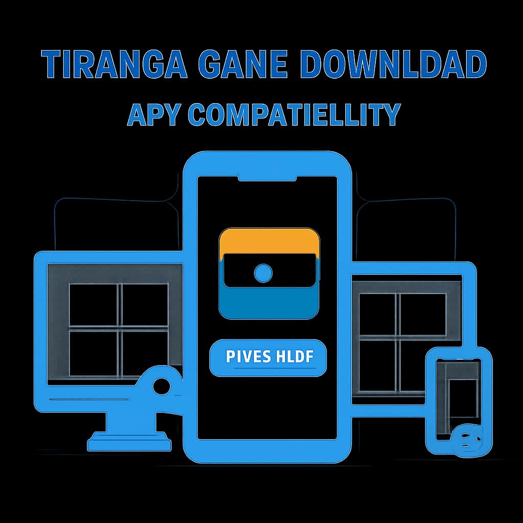 Diagram illustrating Tiranga Game Download App Compatibility.