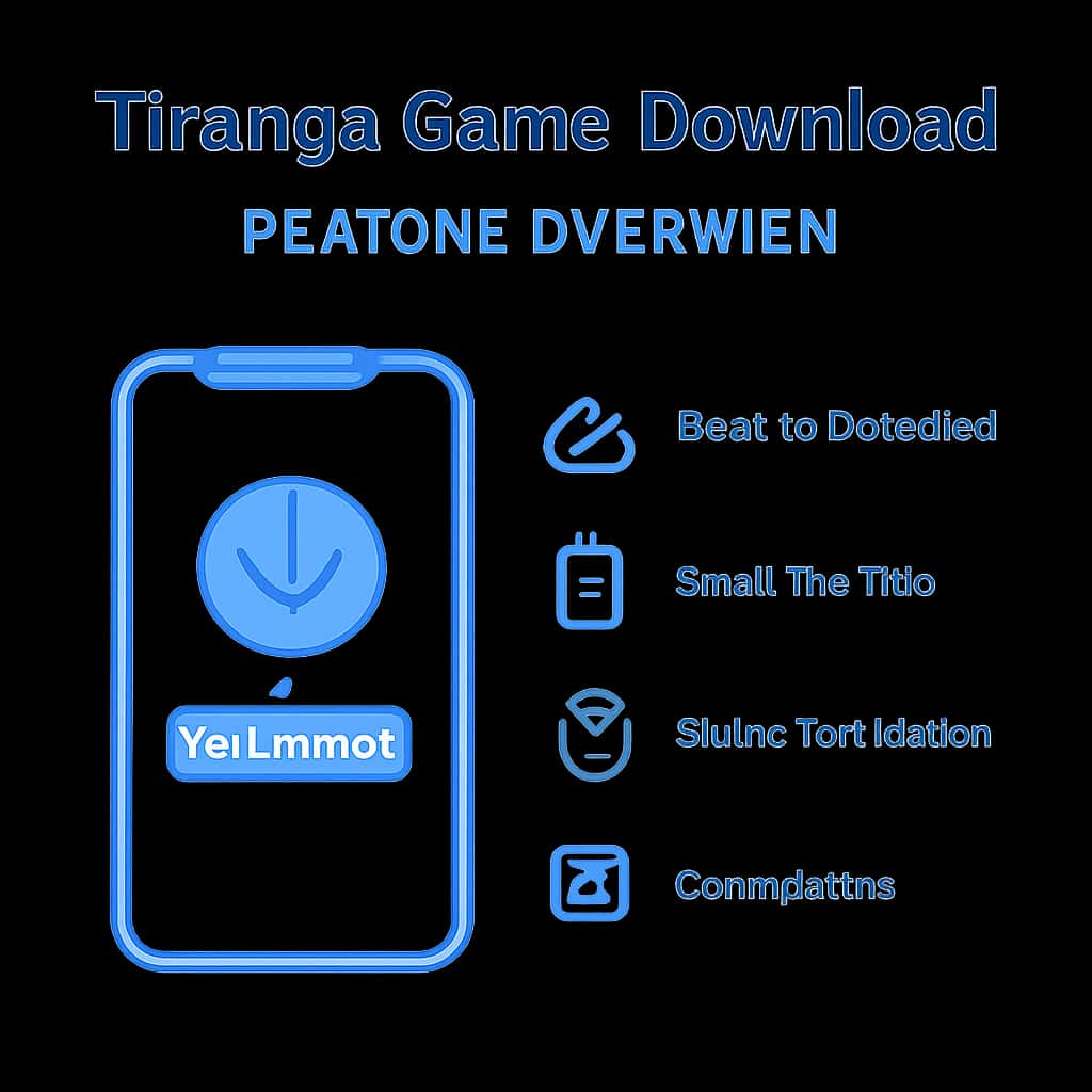 Diagram illustrating Tiranga Game Download features.