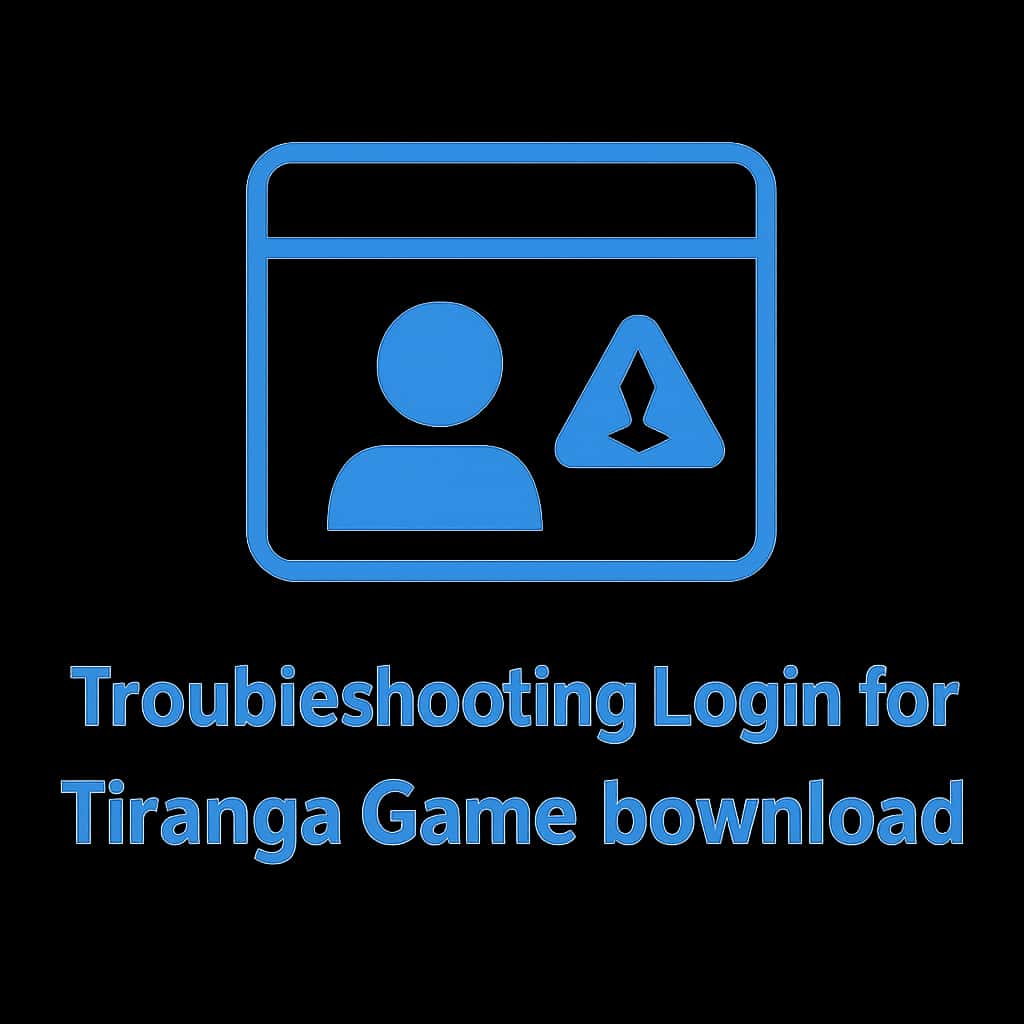 A badge representing support for Tiranga Game Download login issues.